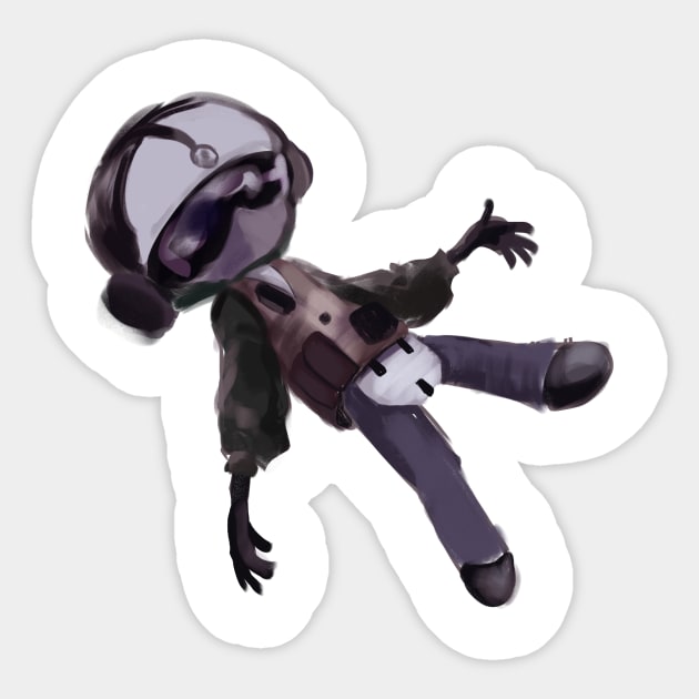 Mistletoe Jäger(Rainbow Six Siege) Sticker by gstwstkn